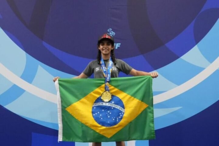 Lorena Bastos de 11 anos conquistou o Pan Kids em Miami e reafirma o destaque da cidade no cenário internacional.