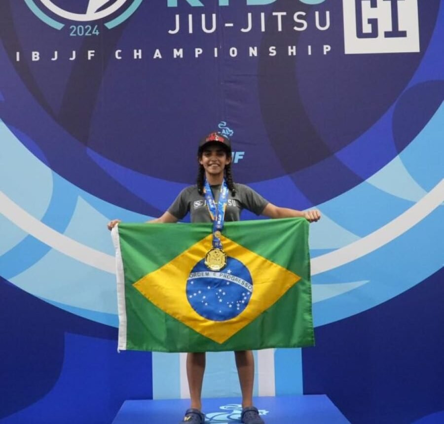 Lorena Bastos de 11 anos conquistou o Pan Kids em Miami e reafirma o destaque da cidade no cenário internacional.