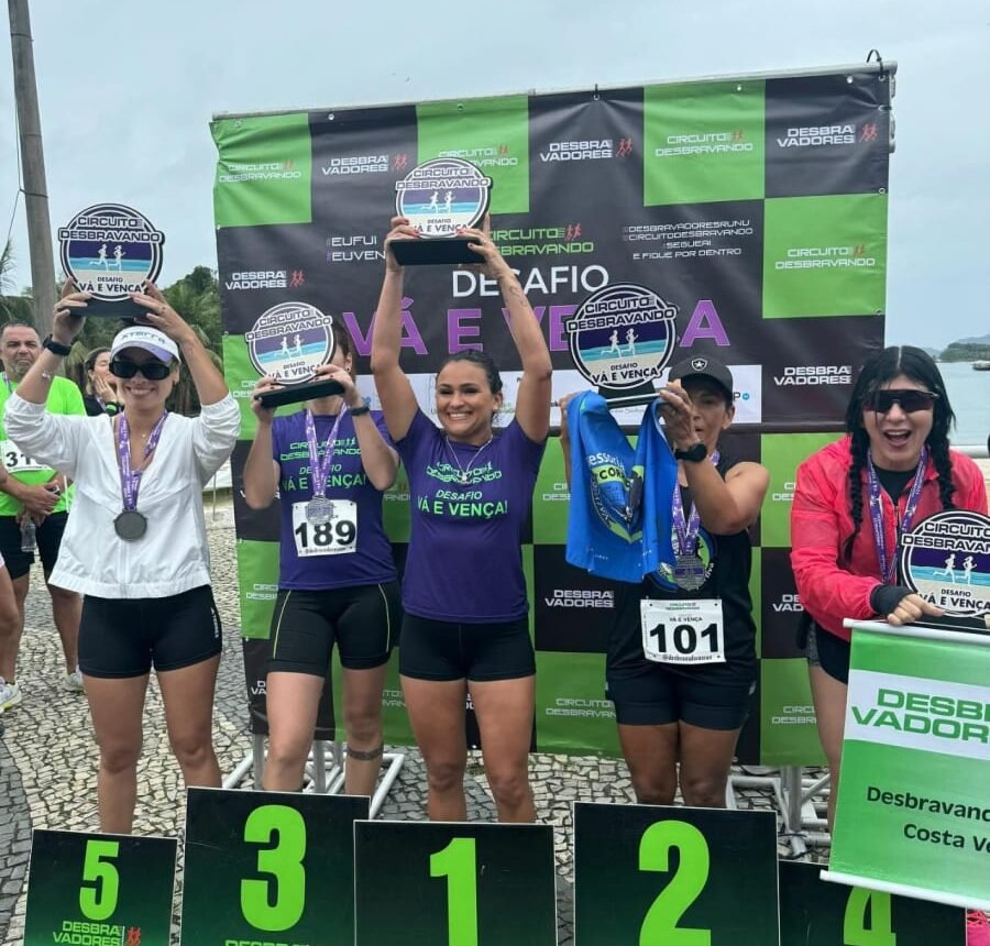 Corrida Circuito Desbravando teve pódios com atletas de elite de Angra nas provas de 8 km e 5 km