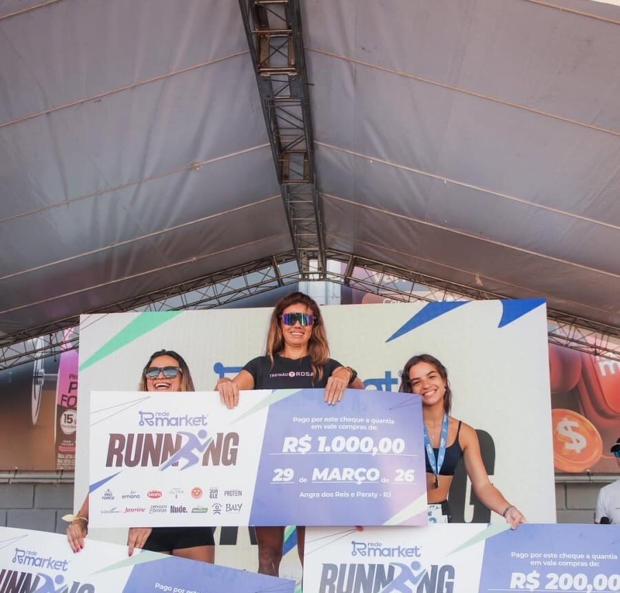 Atleta Raio e Solange Mariano vencem 1ª Corrida Rede Market neste domingo.