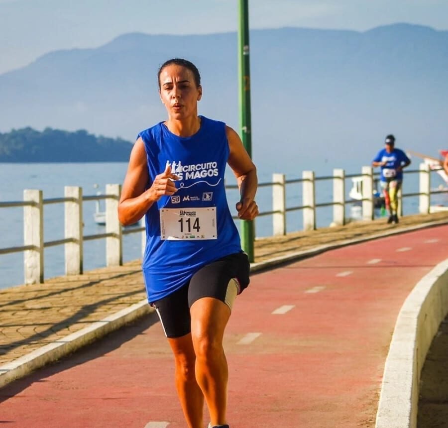 50 anos de Eloisa Caetano e 50 KM de corrida de rua.