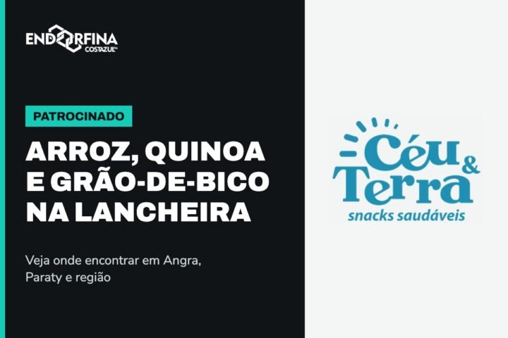 Arroz, quinoa e grão-de-bico na lancheira: conheça os snacks da Céu & Terra